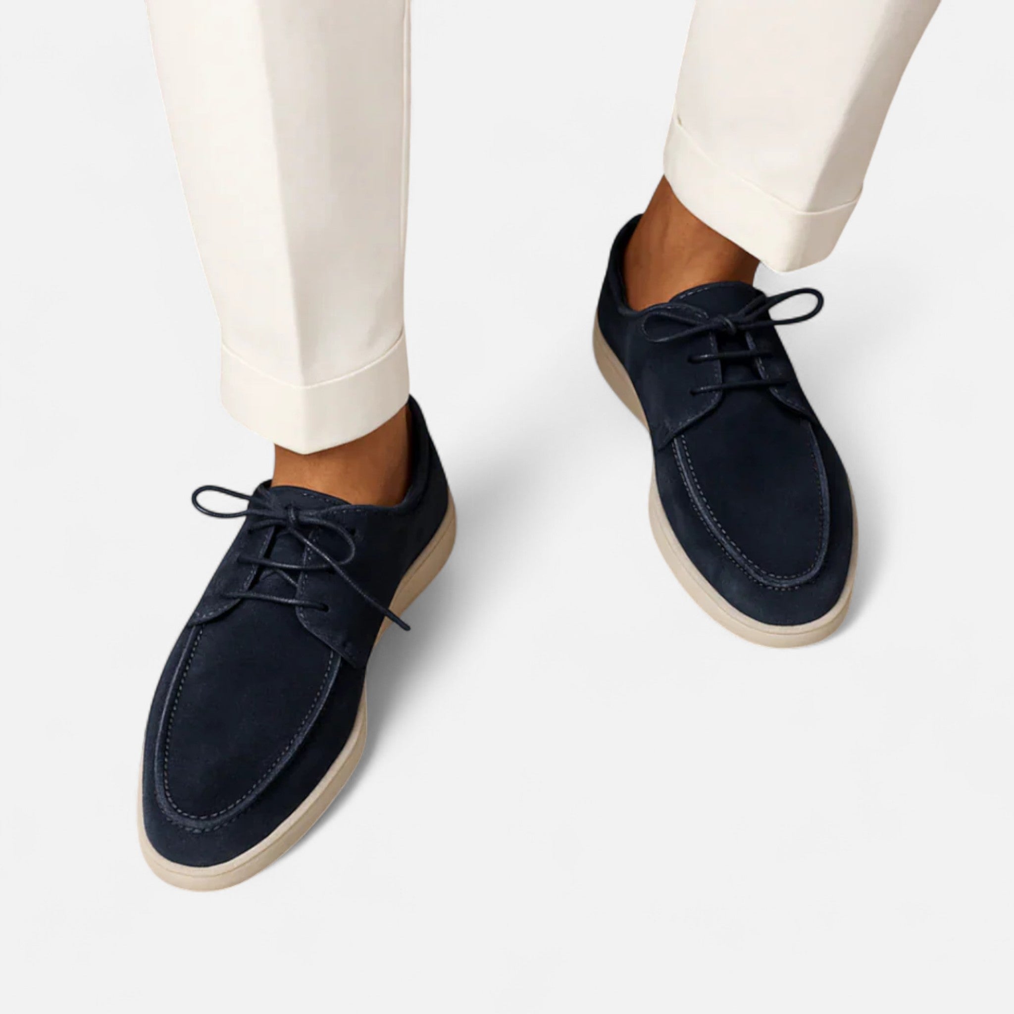 Veloire | Chaussures Homme à Lacets – Élégance Raffinée en Daim