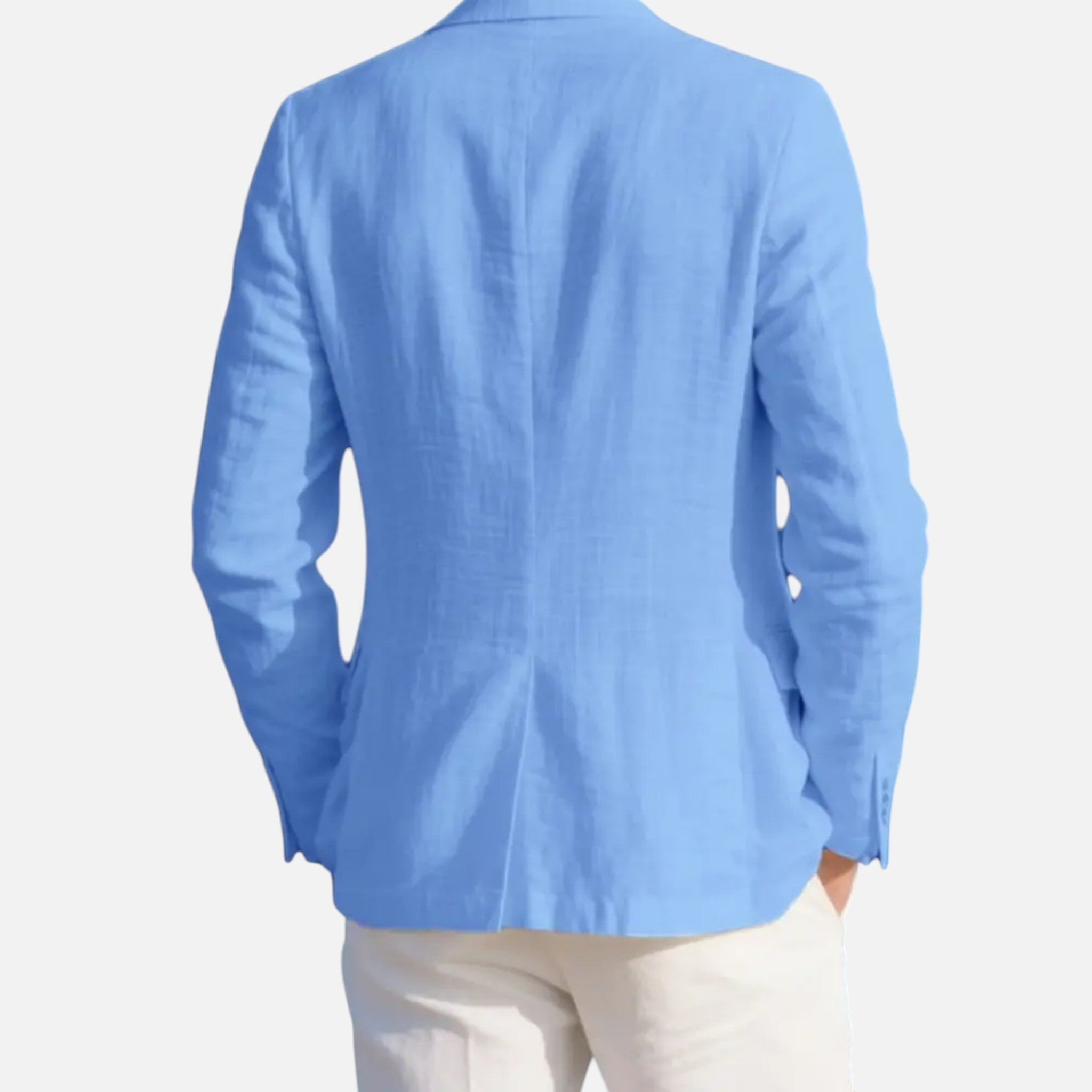 Veloire | Blazer Homme – Élégance Royale à Simple Boutonnage