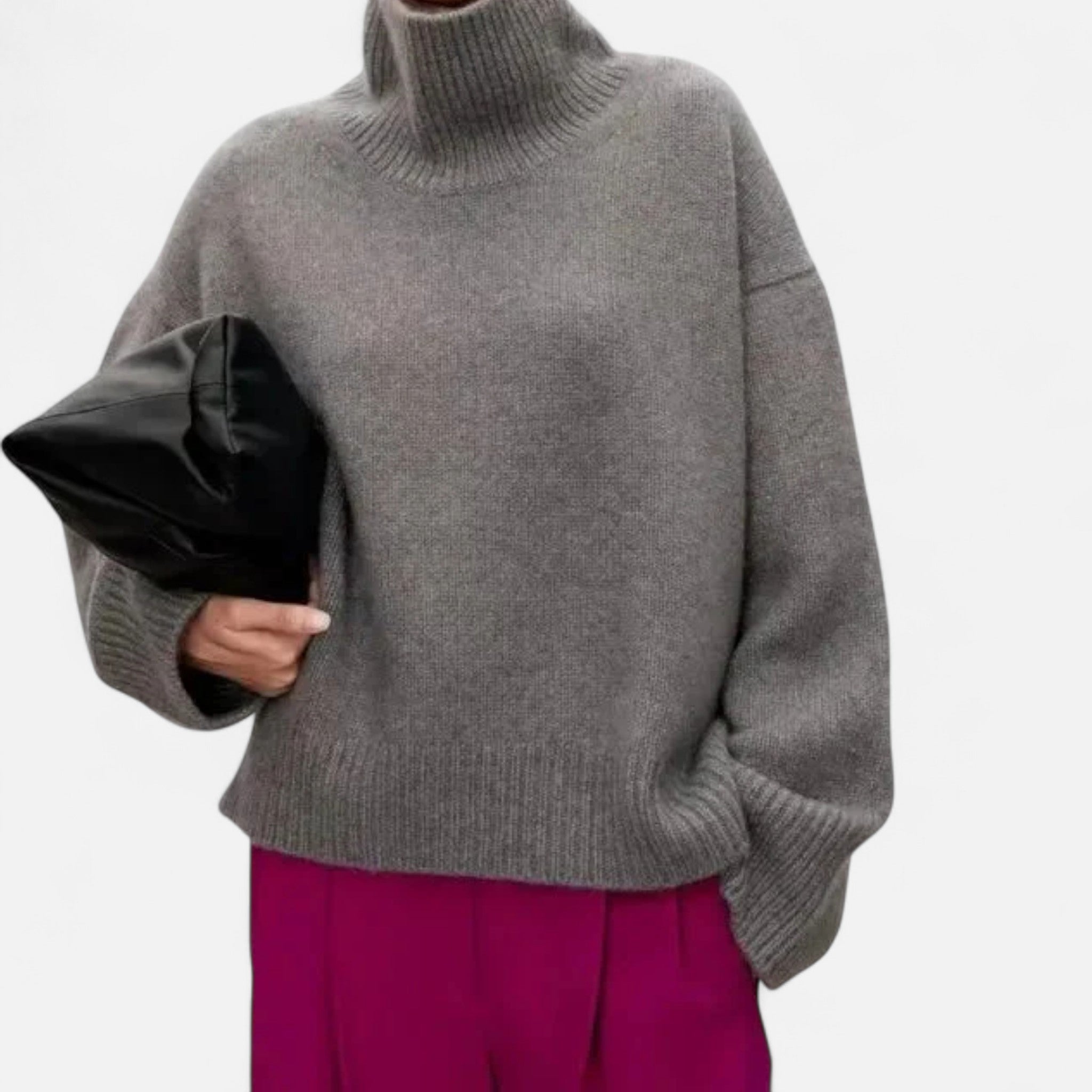 Veloire | Pull en Laine Femme – Élégance Intemporelle à Col Roulé