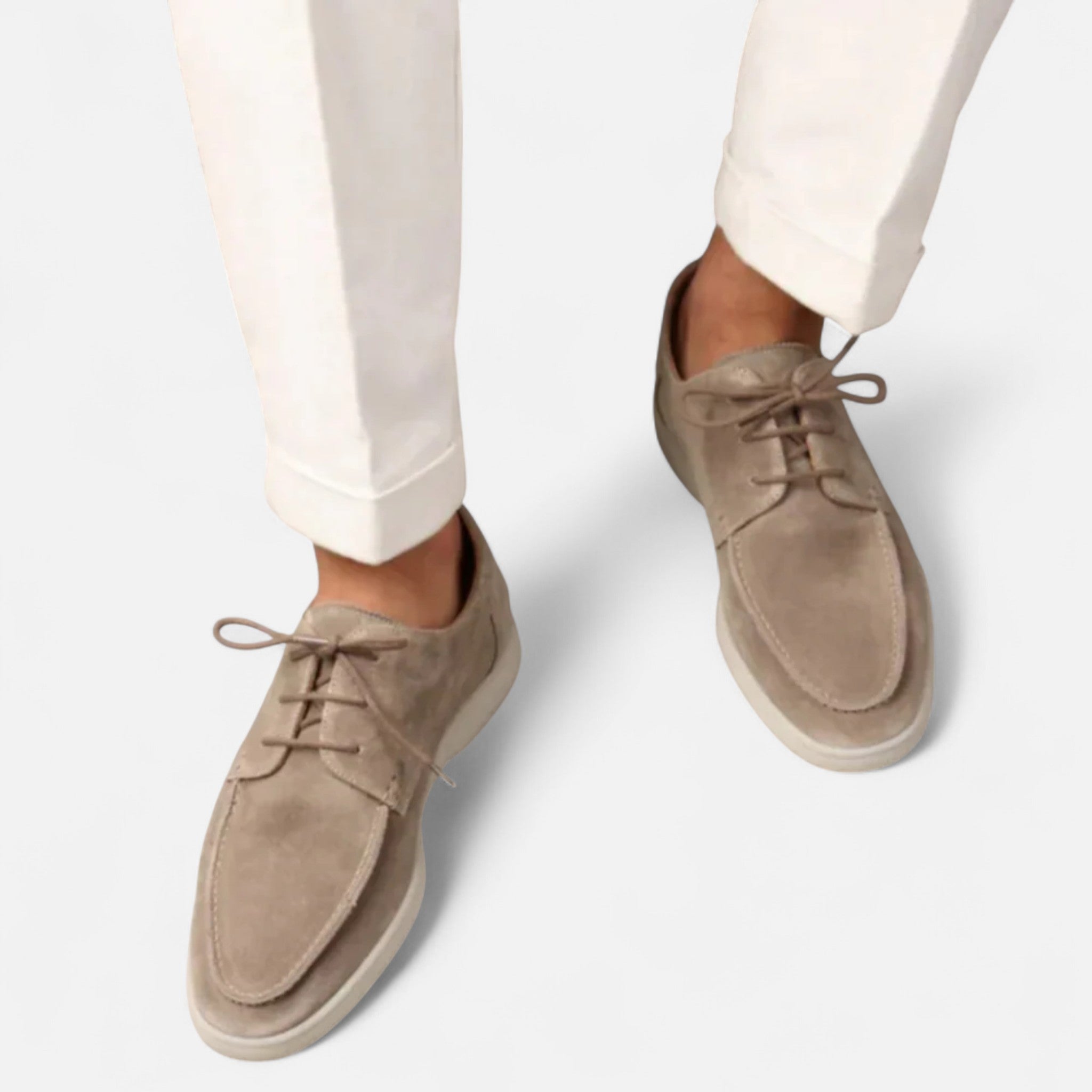 Veloire | Chaussures Homme à Lacets – Élégance Raffinée en Daim
