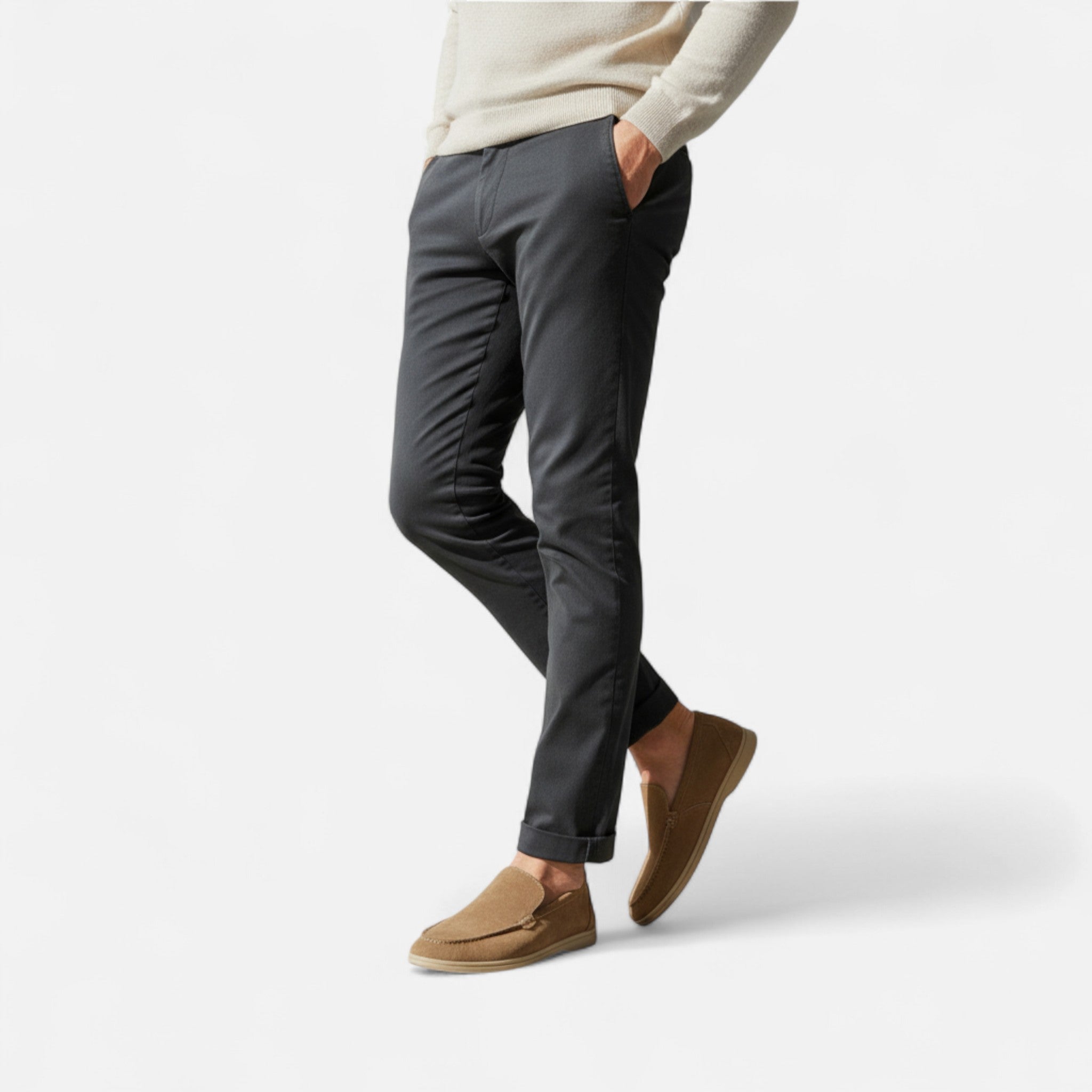 Veloire | Mocassins Homme – Élégance Old Money en Daim