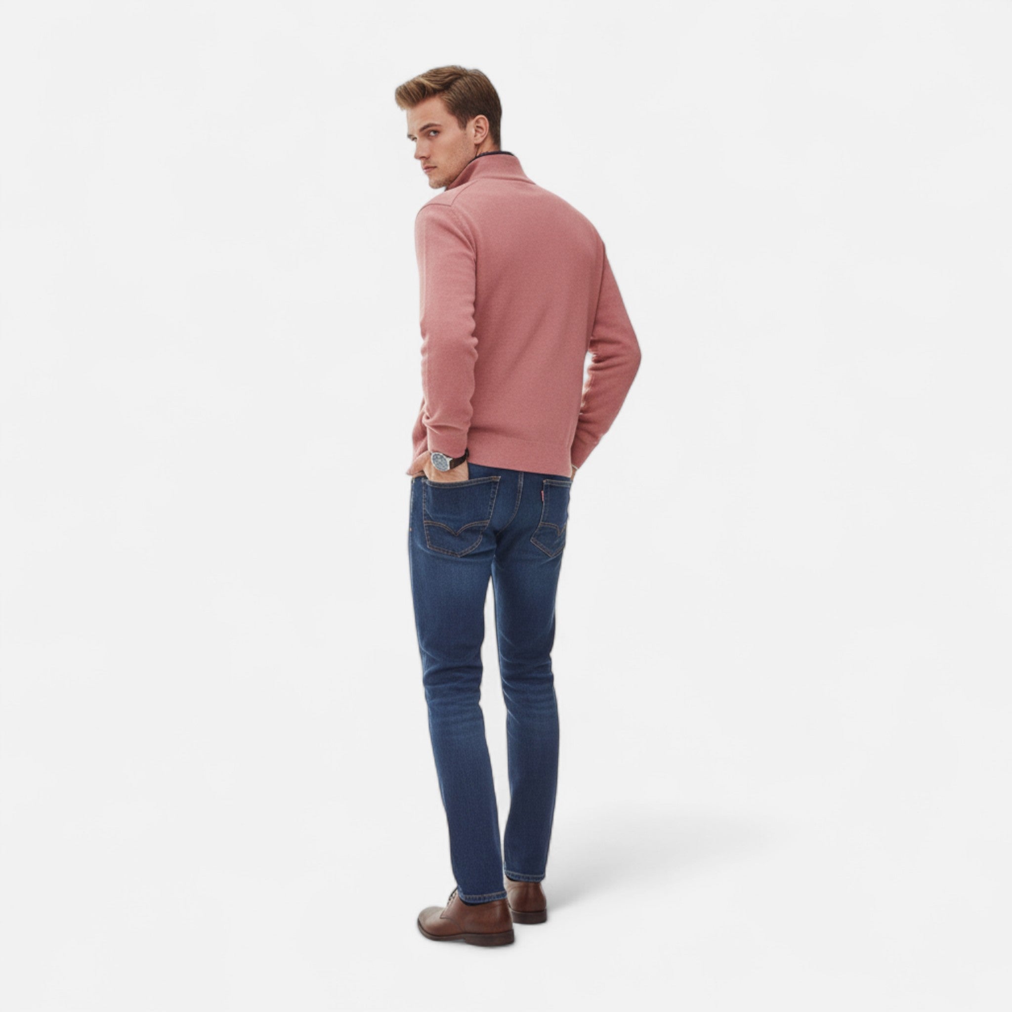 Veloire | Pull Homme à Fermeture Éclair – Élégance Raffinée