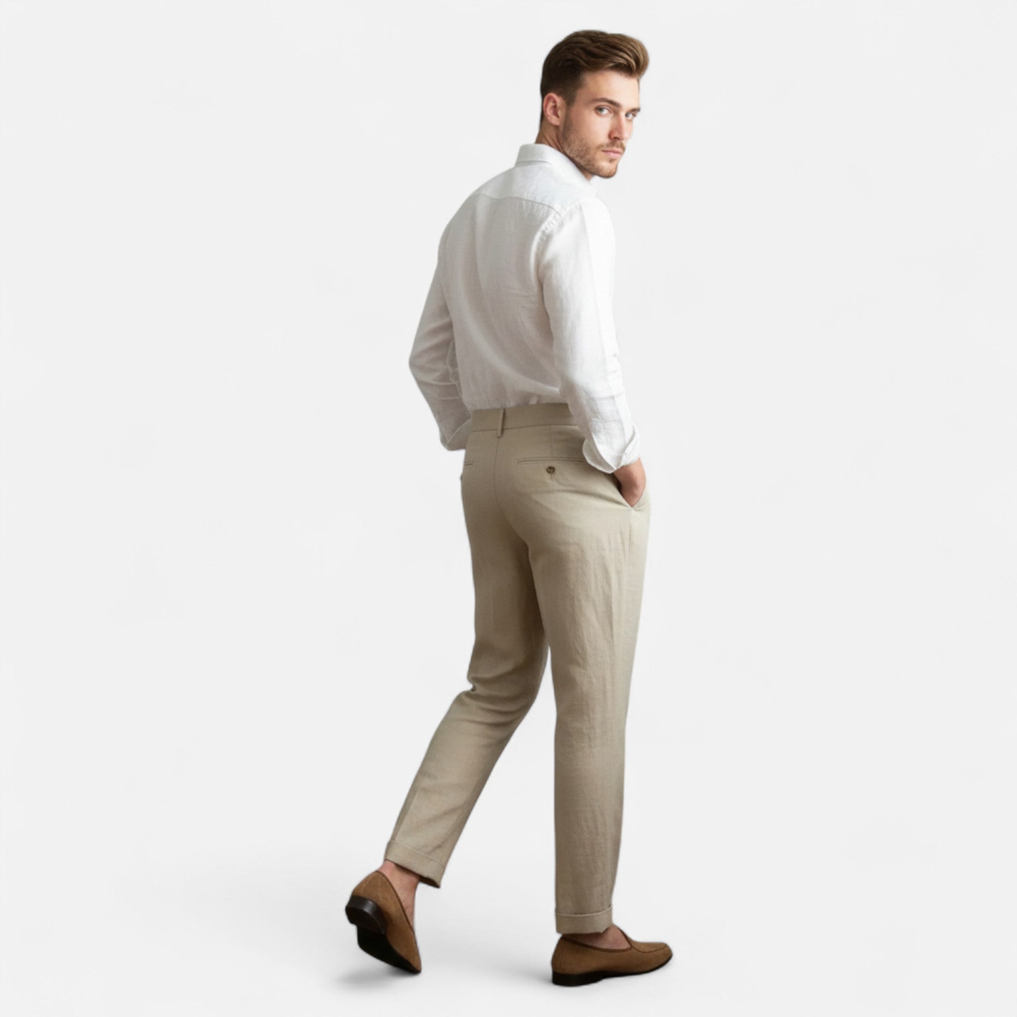 Veloire | Pantalon Homme – Élégance Tailleur Raffinée