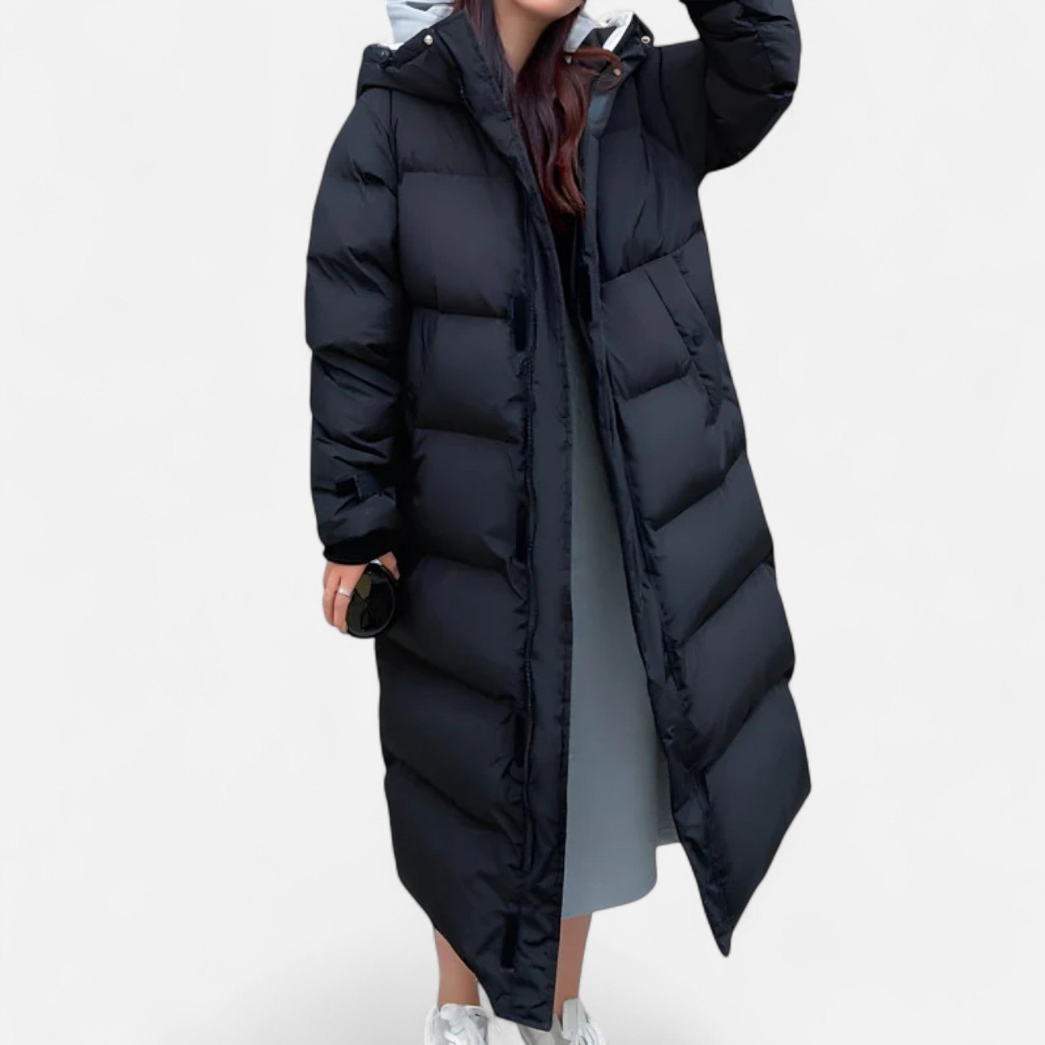 Veloire | Doudoune Longue Femme – Élégance Imperméable