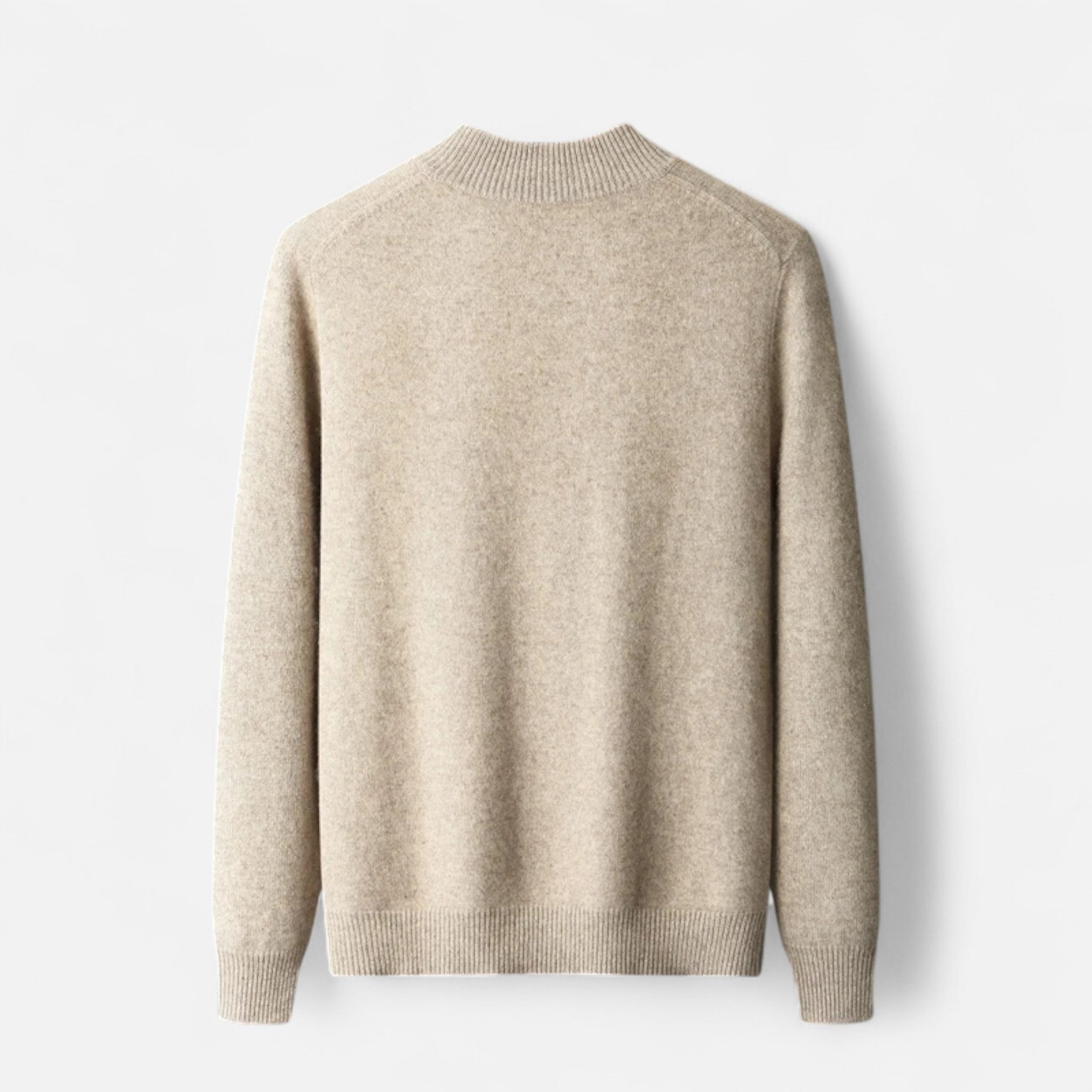 Veloire | Cardigan Homme – Élégance Zippée en Laine Mérinos