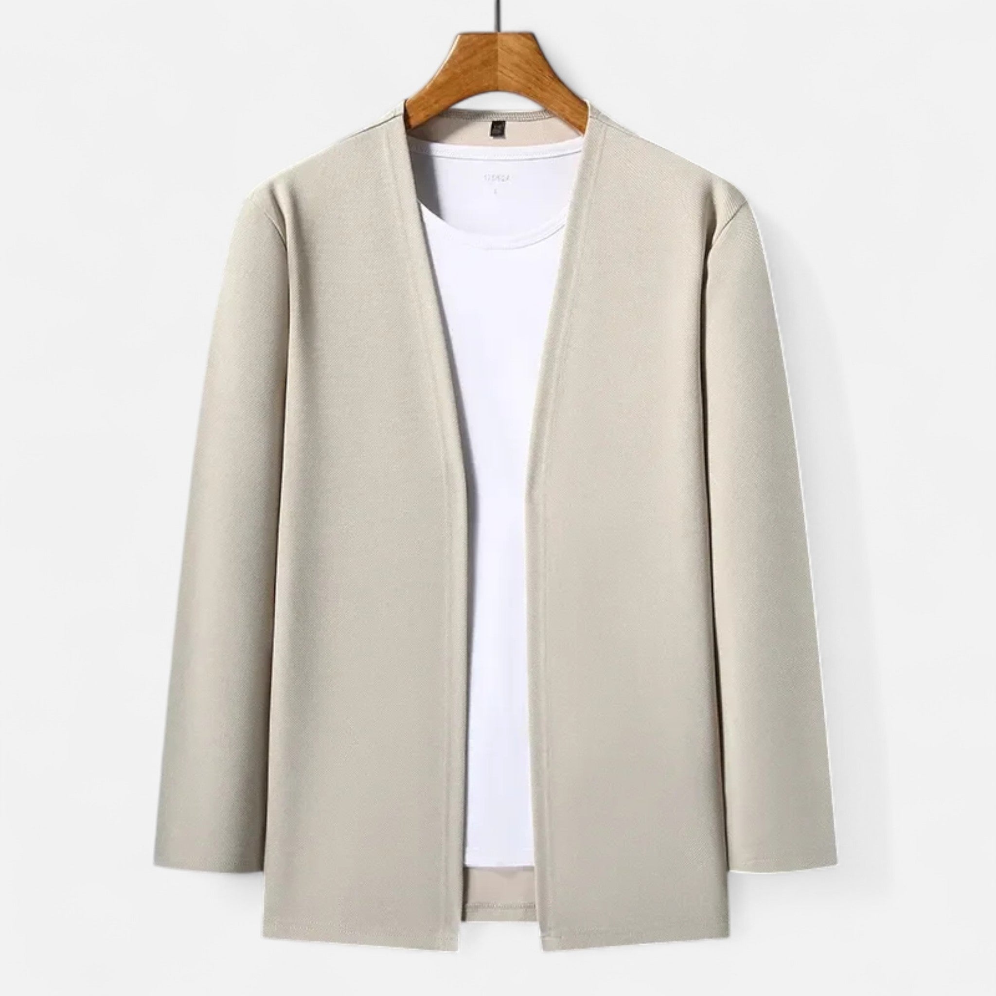 Veloire | Cape-Cardigan Homme – Élégance Raffinée à Manches Longues