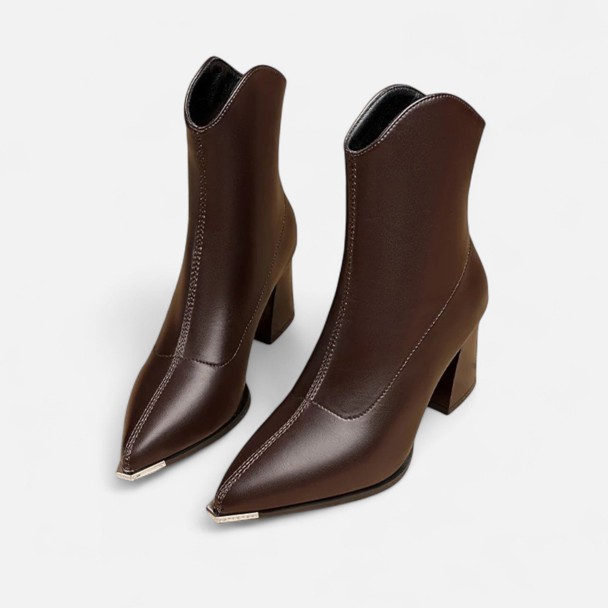 Veloire | Bottines Chelsea Femme – Élégance en Cuir à Bout Pointu
