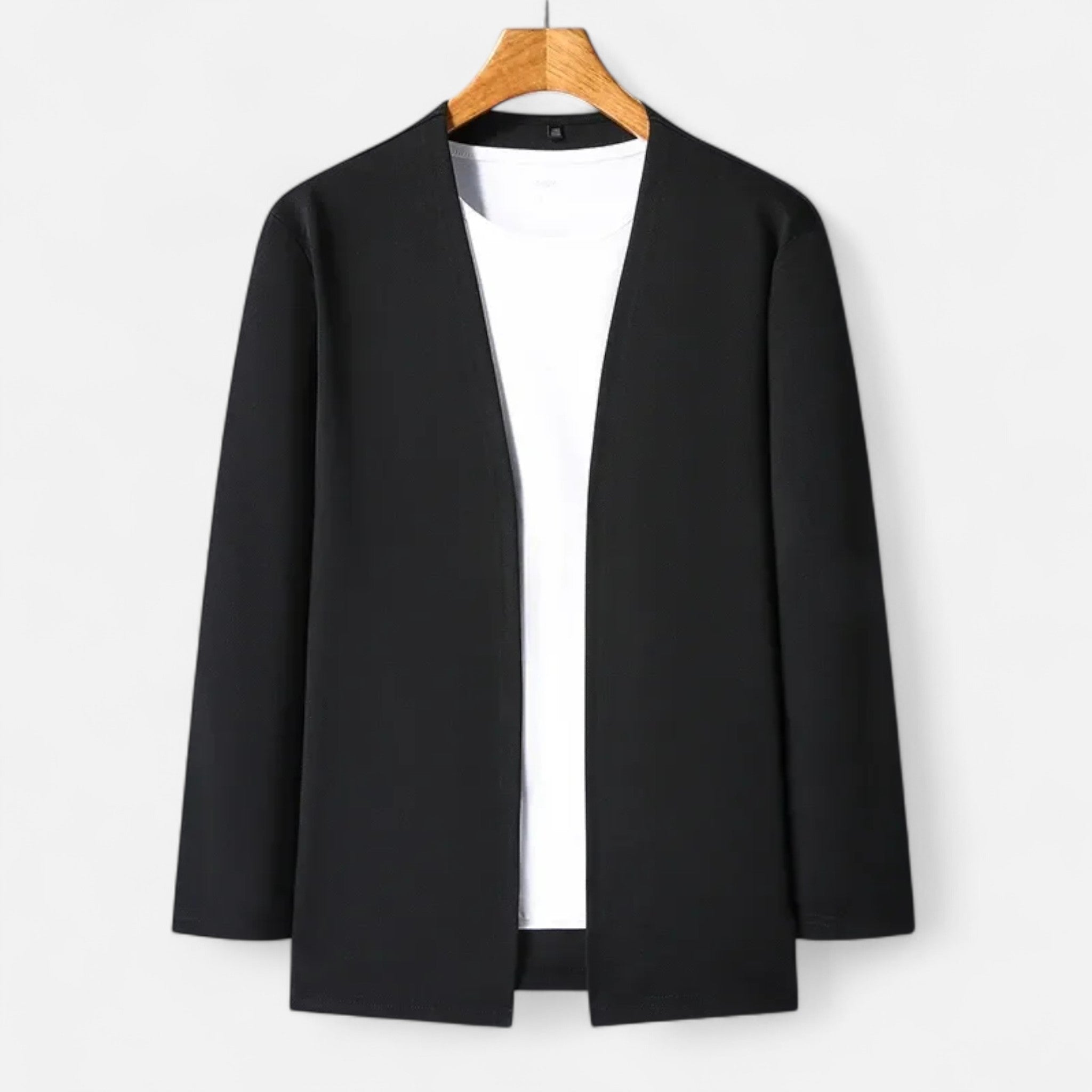 Veloire | Cape-Cardigan Homme – Élégance Raffinée à Manches Longues