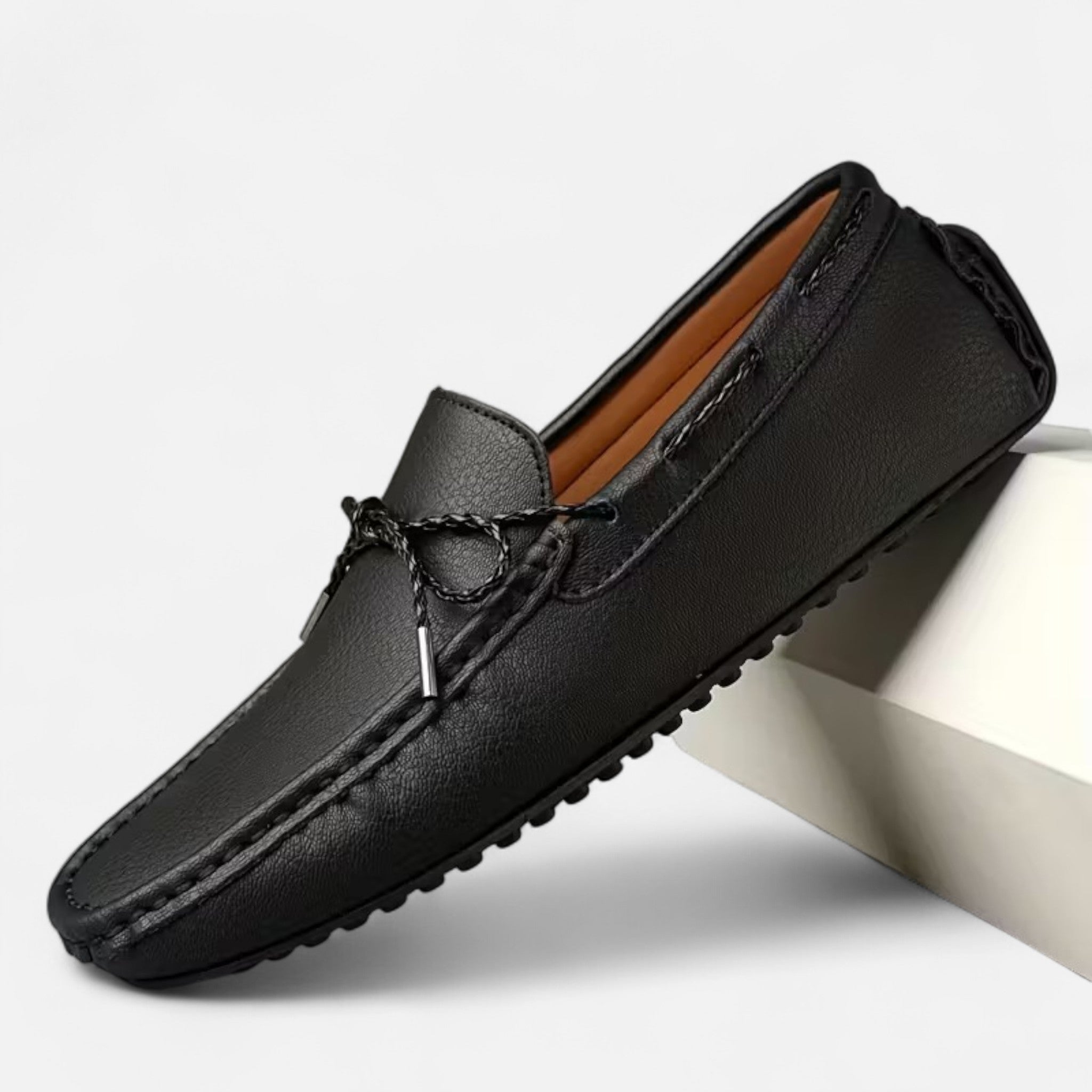 Veloire | Mocassins Homme – Élégance Raffinée avec Nœud