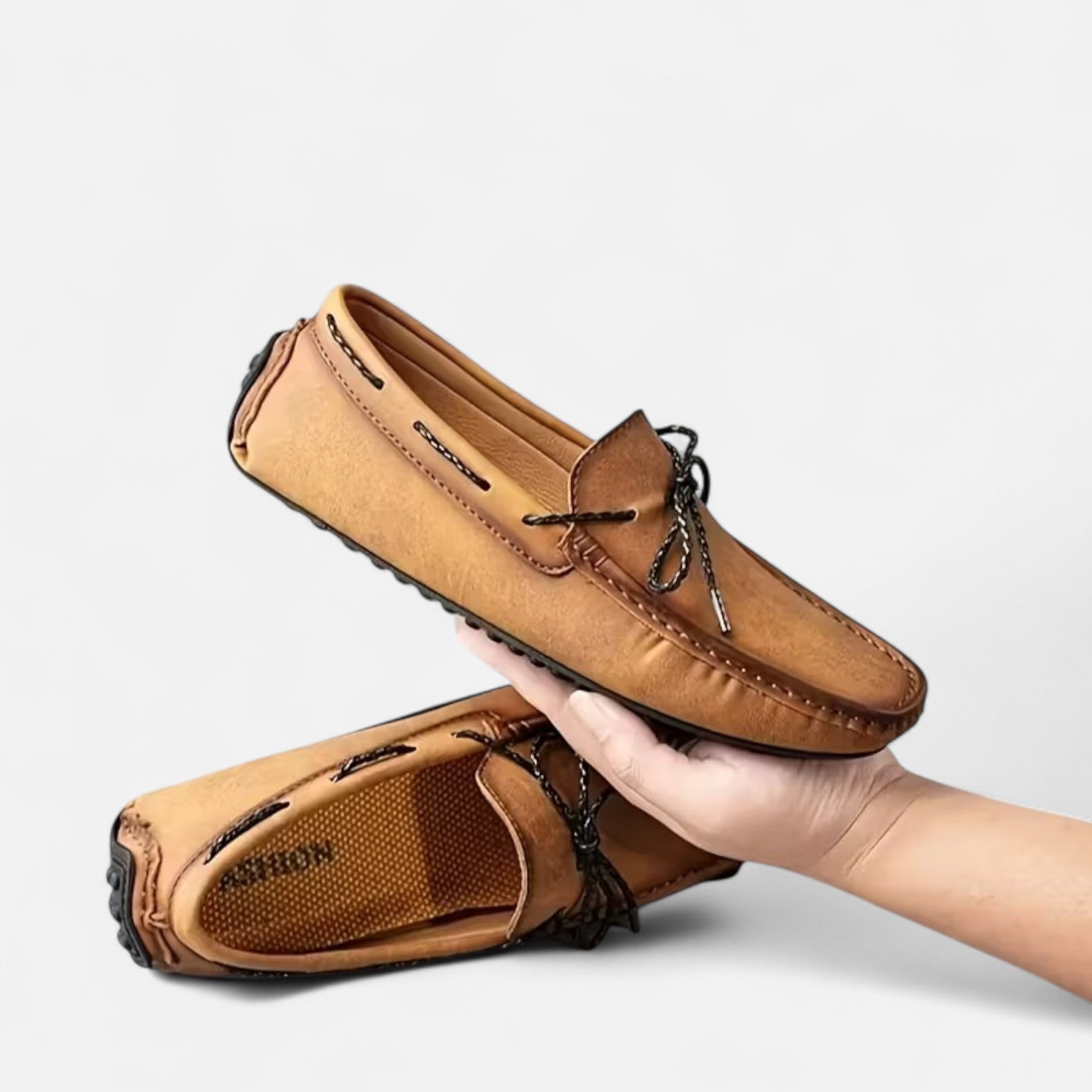 Veloire | Mocassins Homme – Élégance Raffinée avec Nœud