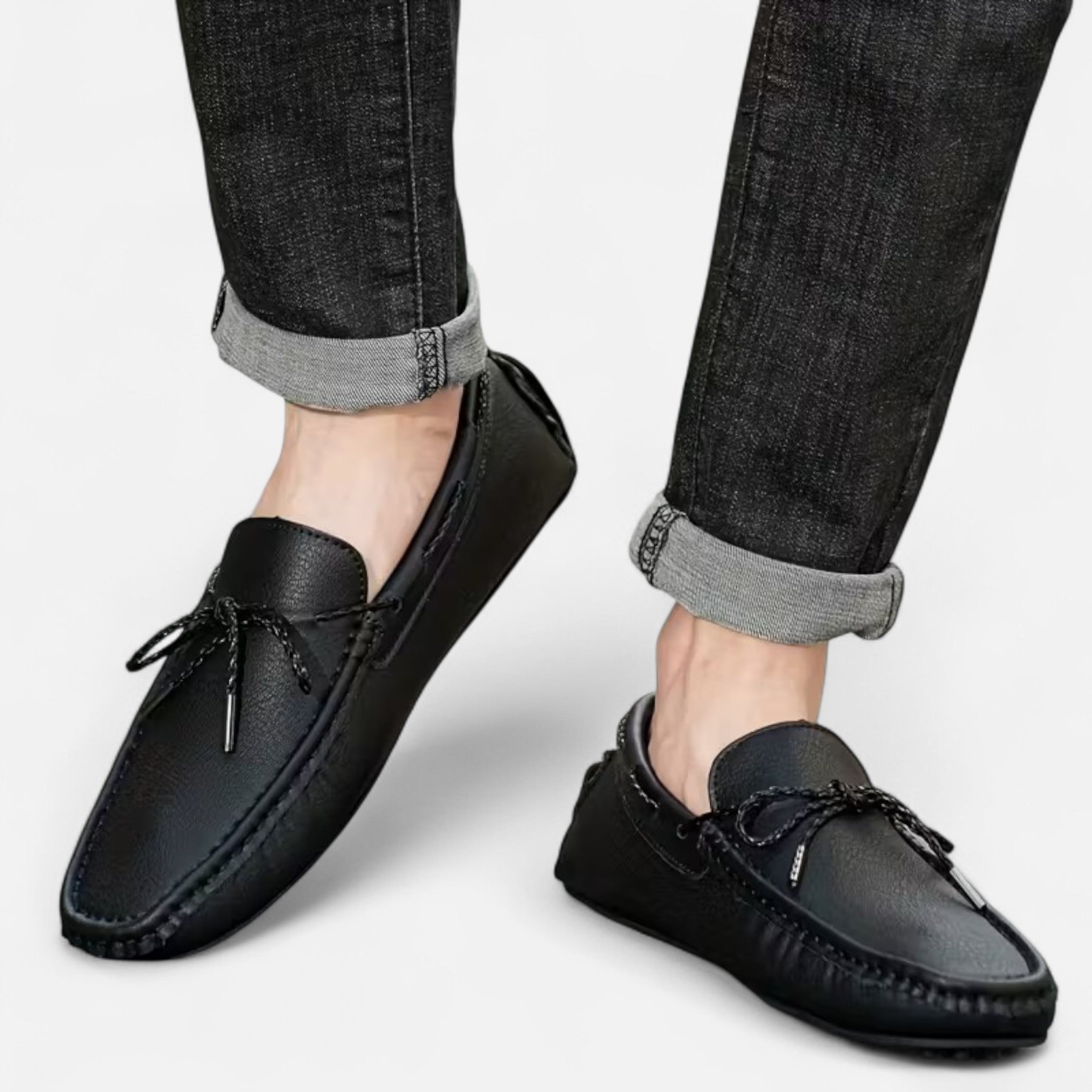 Veloire | Mocassins Homme – Élégance Raffinée avec Nœud