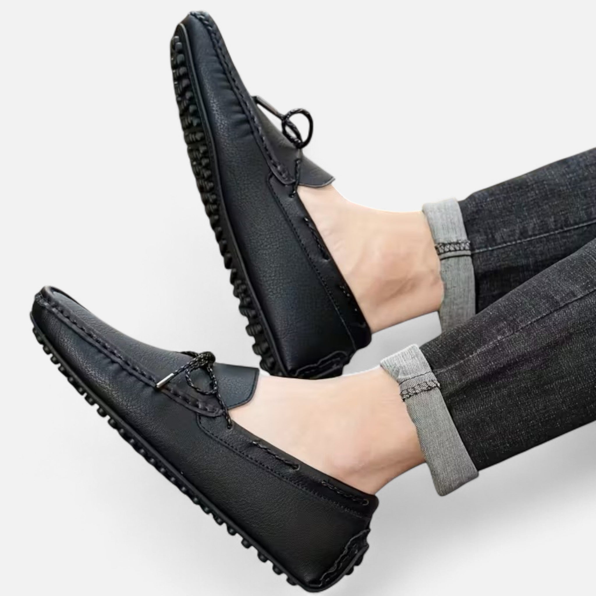 Veloire | Mocassins Homme – Élégance Raffinée avec Nœud