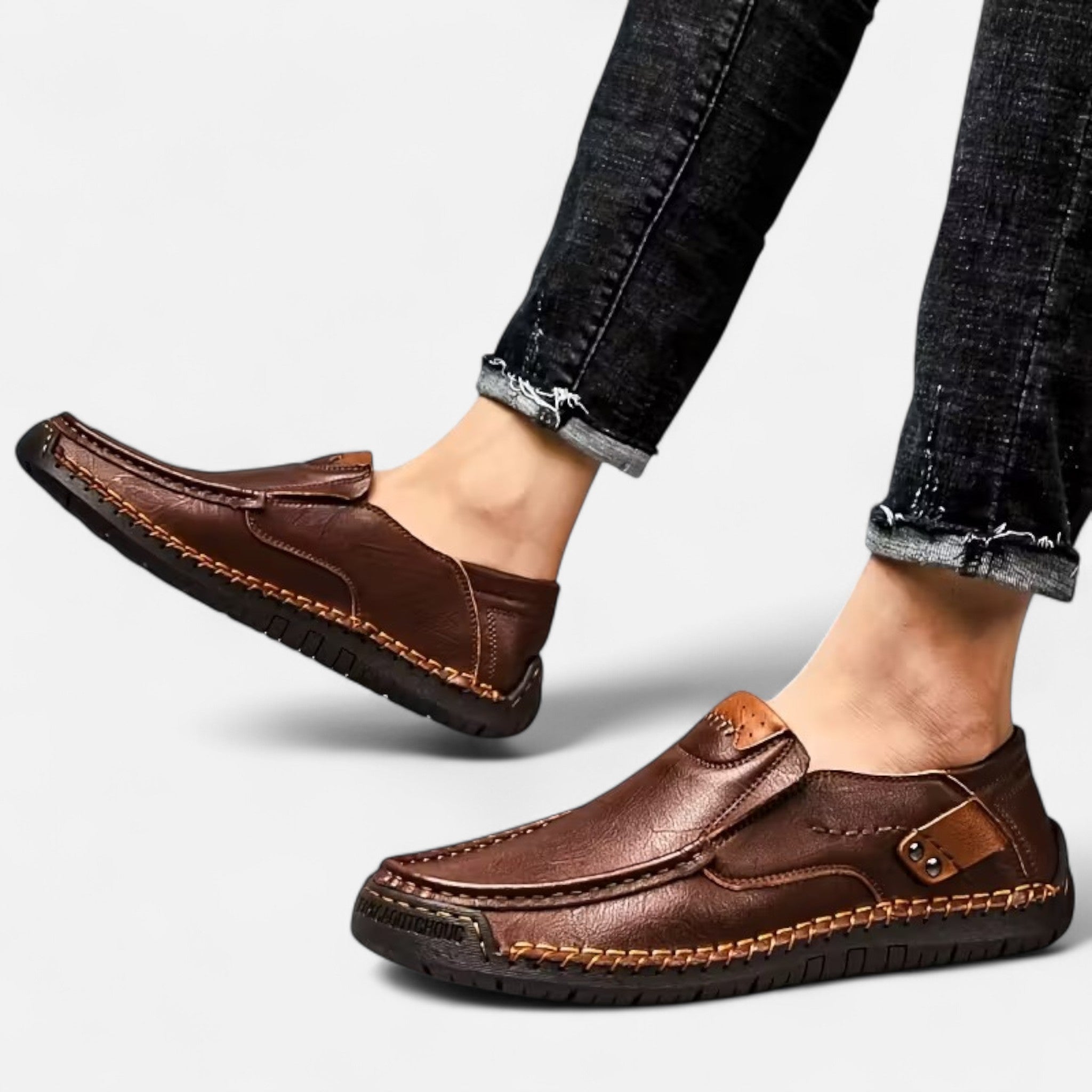 Veloire | Chaussures Homme à Enfiler – Style Héritage Léger