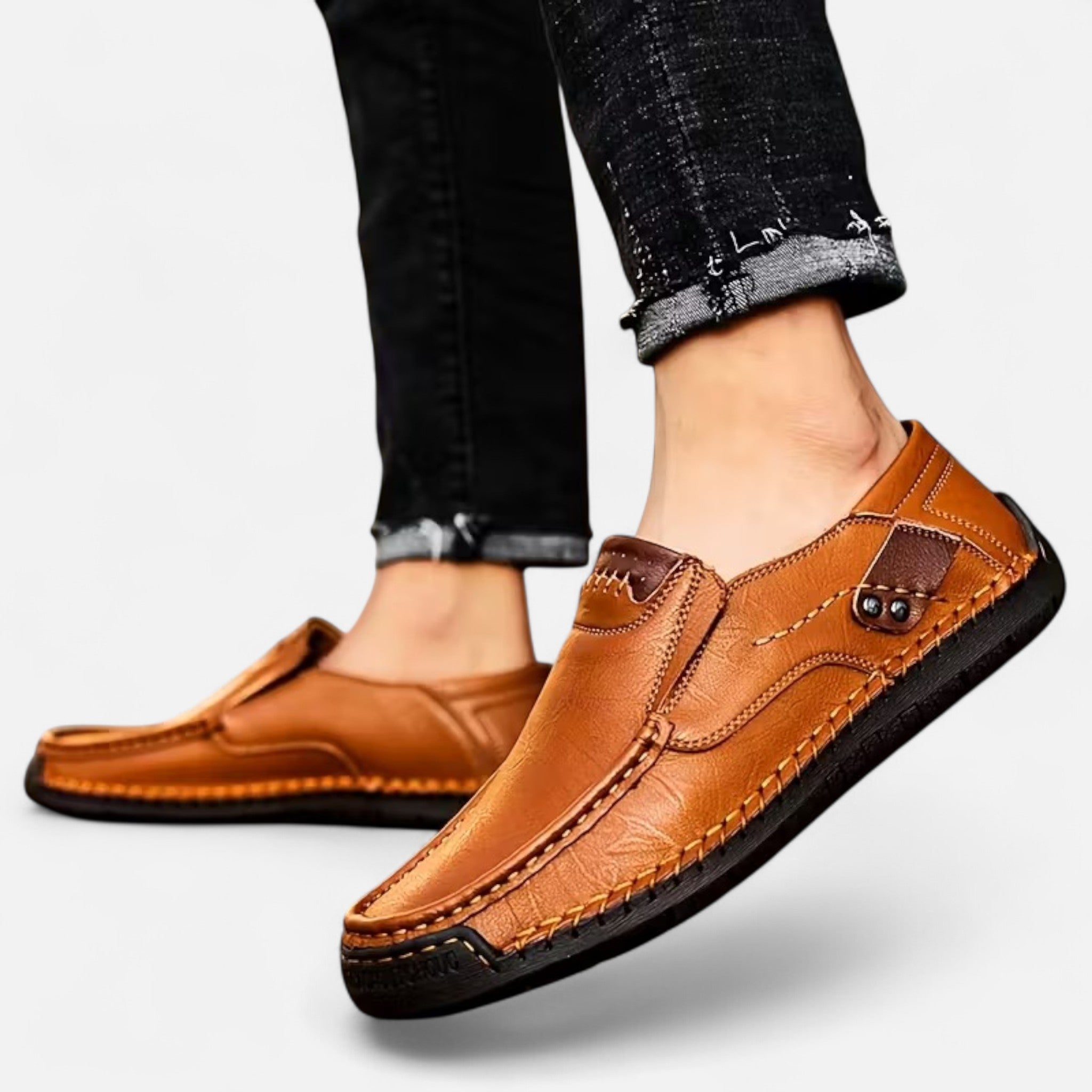 Veloire | Chaussures Homme à Enfiler – Style Héritage Léger