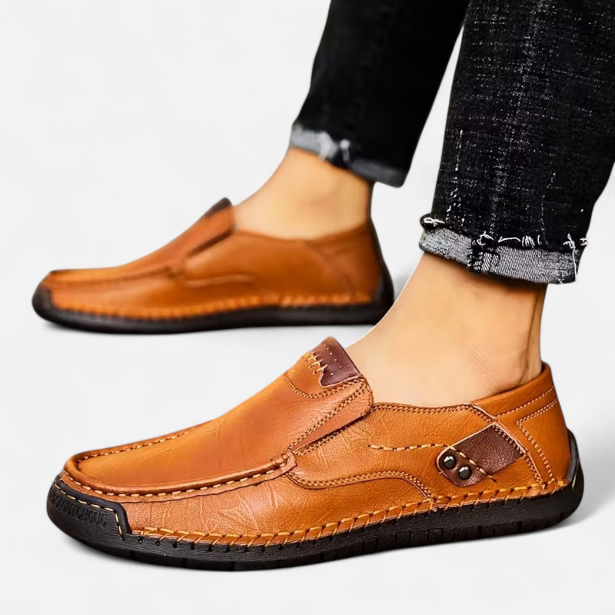 Veloire | Chaussures Homme à Enfiler – Style Héritage Léger