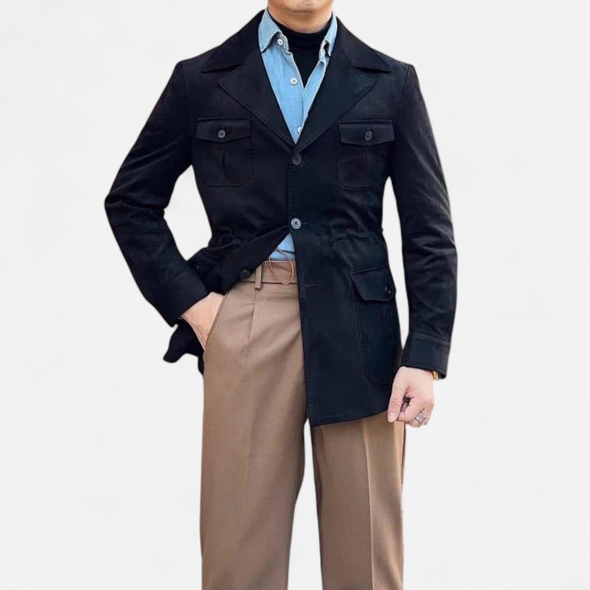 Veloire | Veste de Chasse Homme – Héritage et Élégance Intemporelle