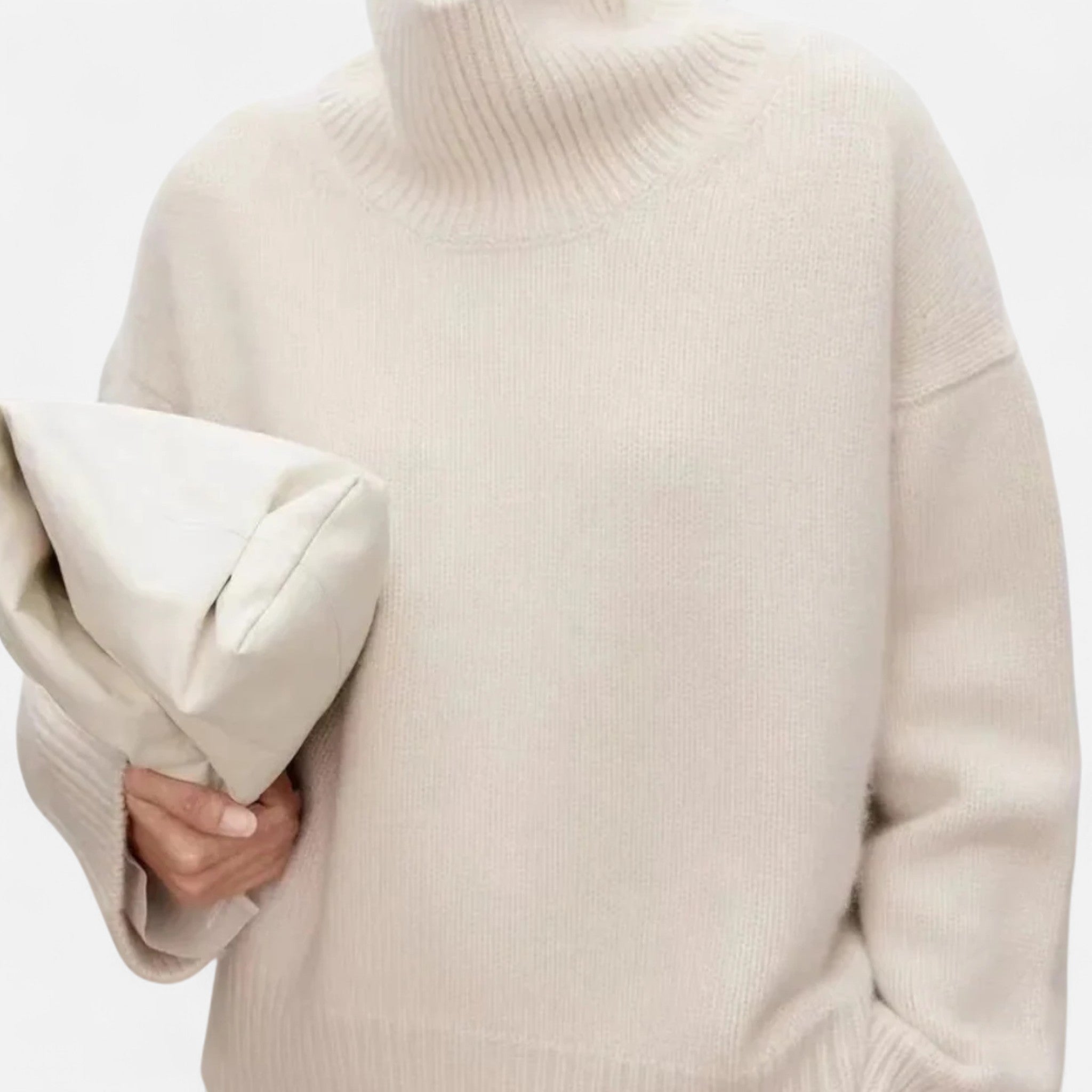Veloire | Pull en Laine Femme – Élégance Intemporelle à Col Roulé