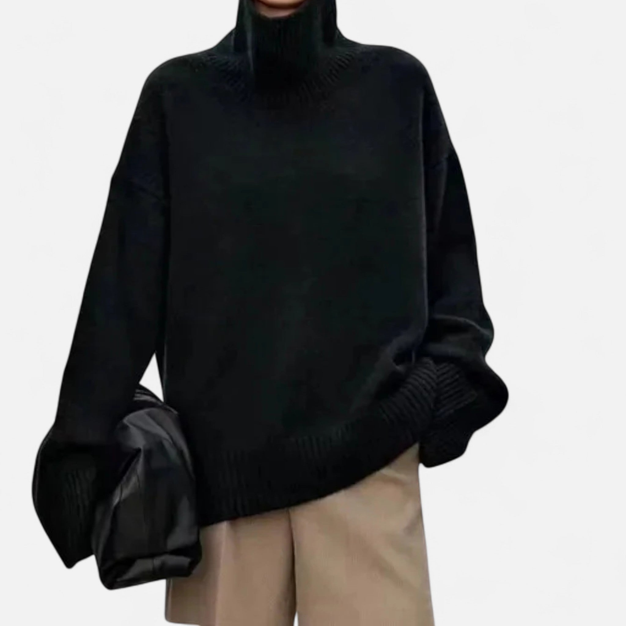 Veloire | Pull en Laine Femme – Élégance Intemporelle à Col Roulé