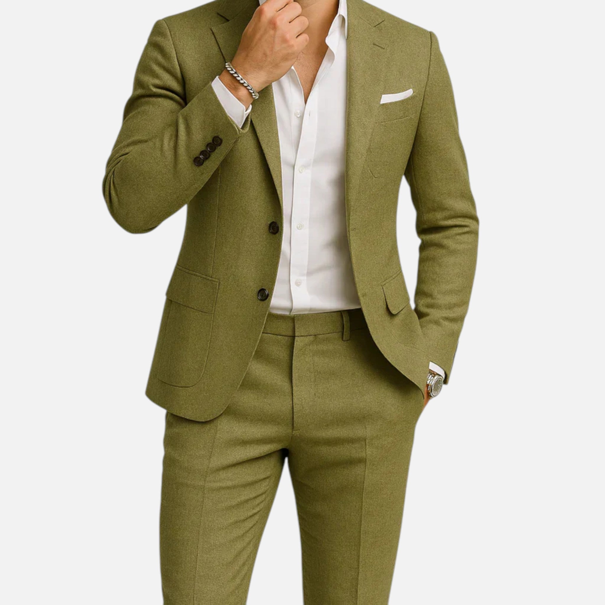 Veloire | Costume Homme en Lin – Élégance Classique et Décontractée
