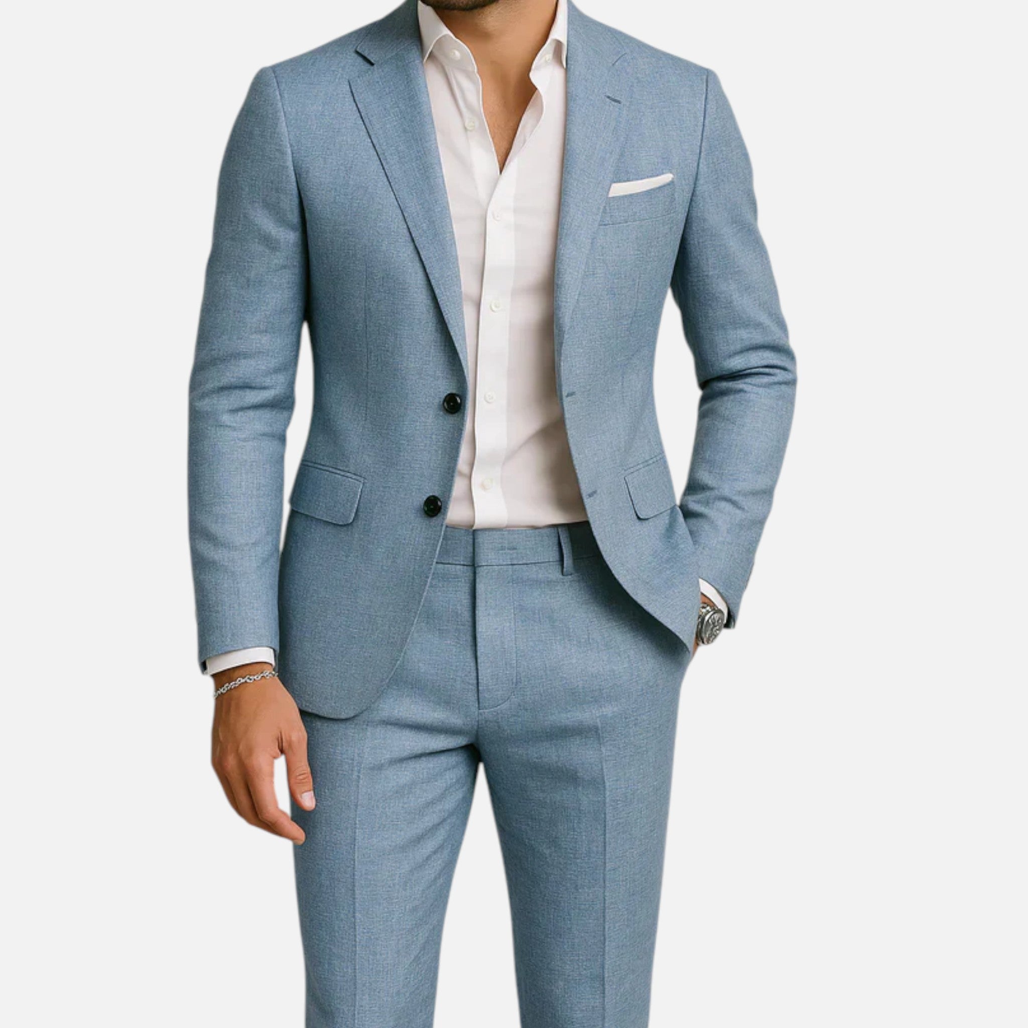 Veloire | Costume Homme en Lin – Élégance Classique et Décontractée
