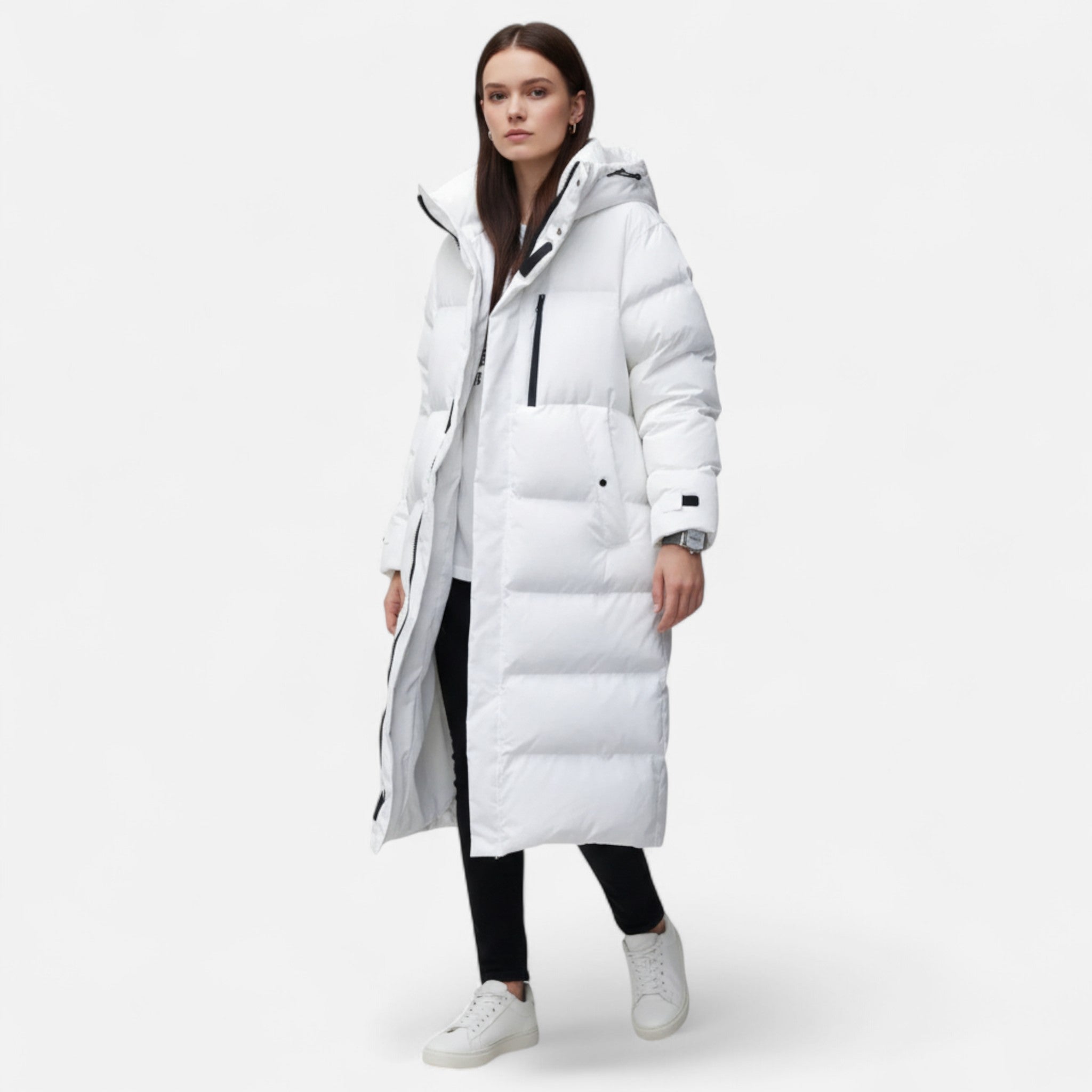 Veloire | Doudoune Longue Femme – Élégance Imperméable