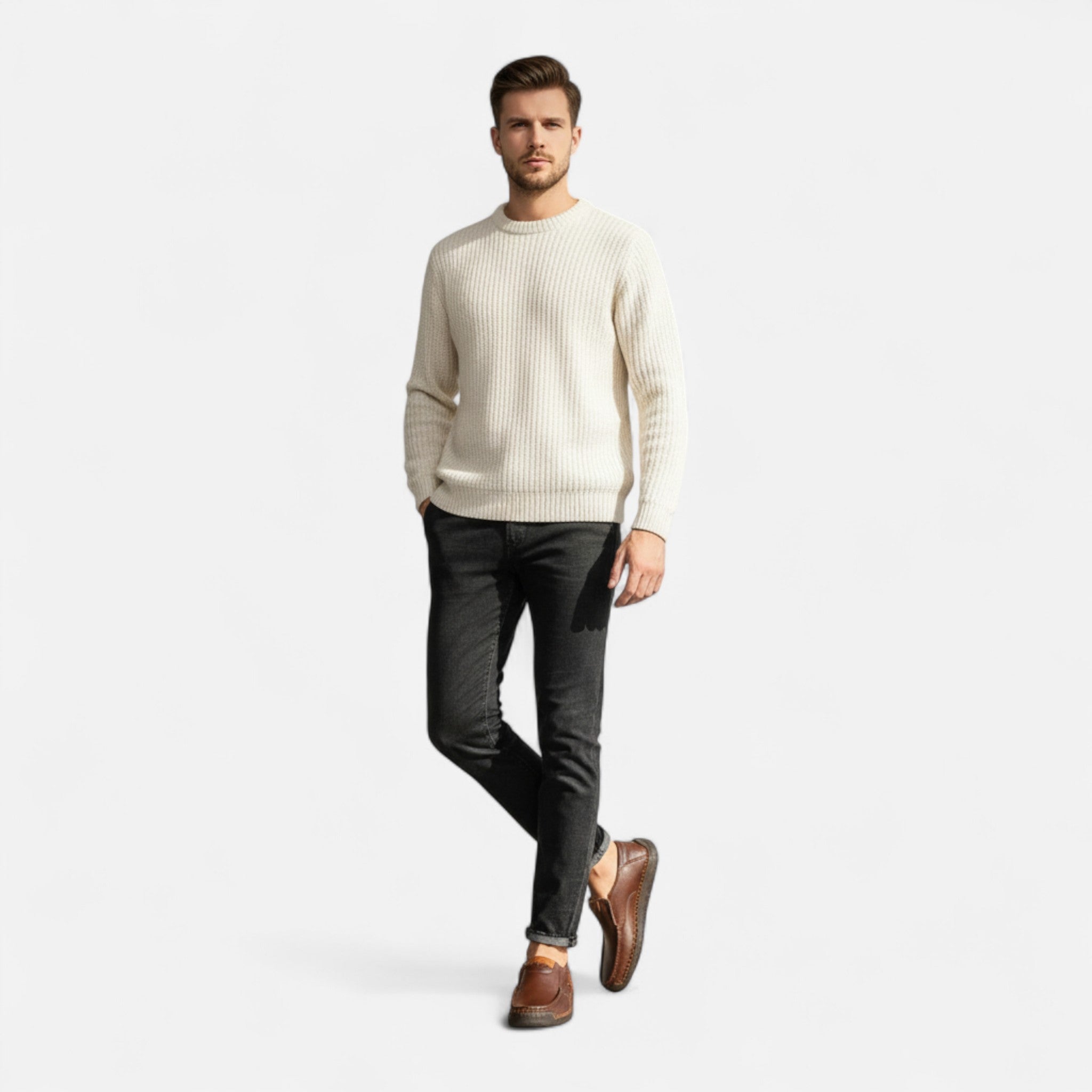 Veloire | Chaussures Homme à Enfiler – Style Héritage Léger