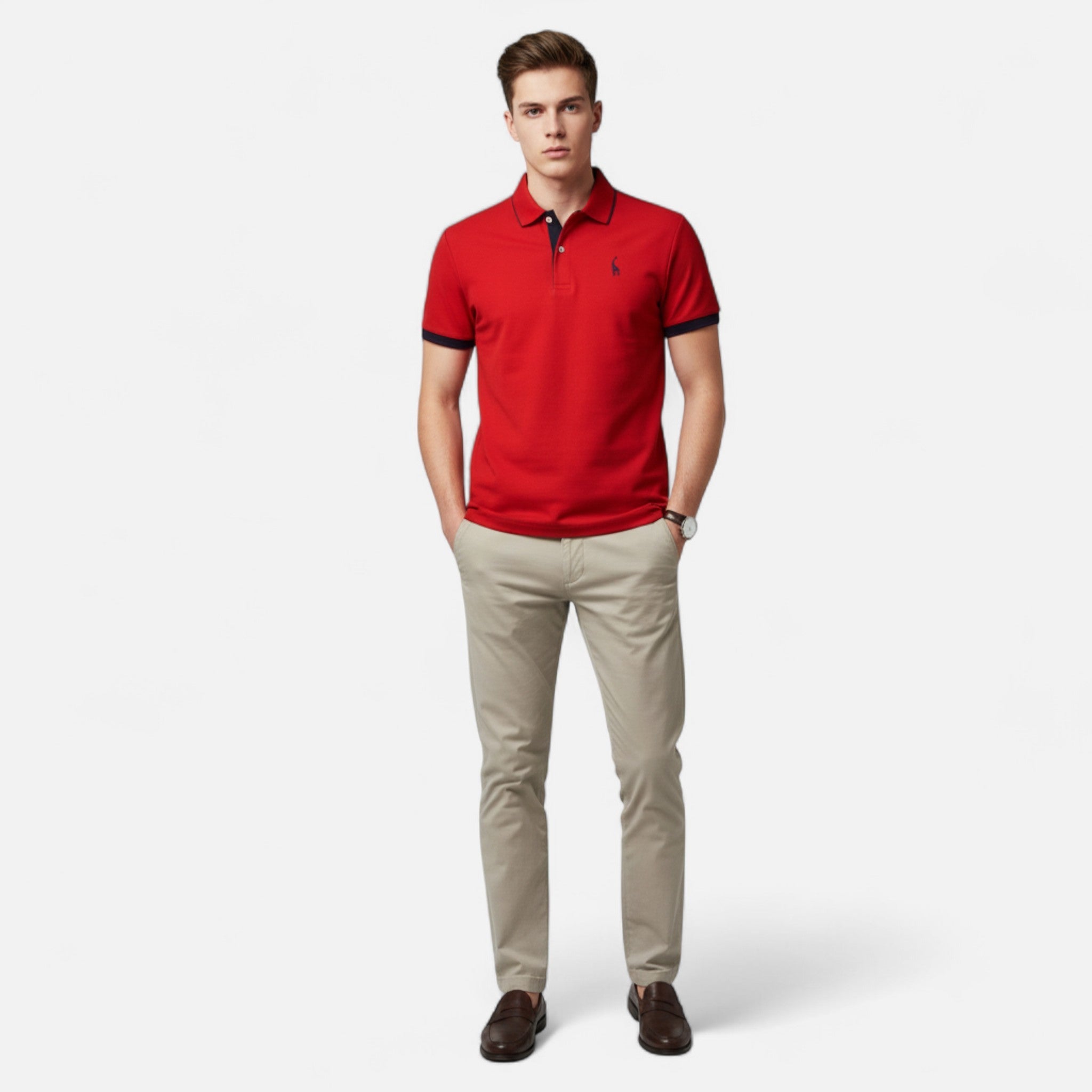 Veloire | Polo Homme – Élégance Classique en Coton