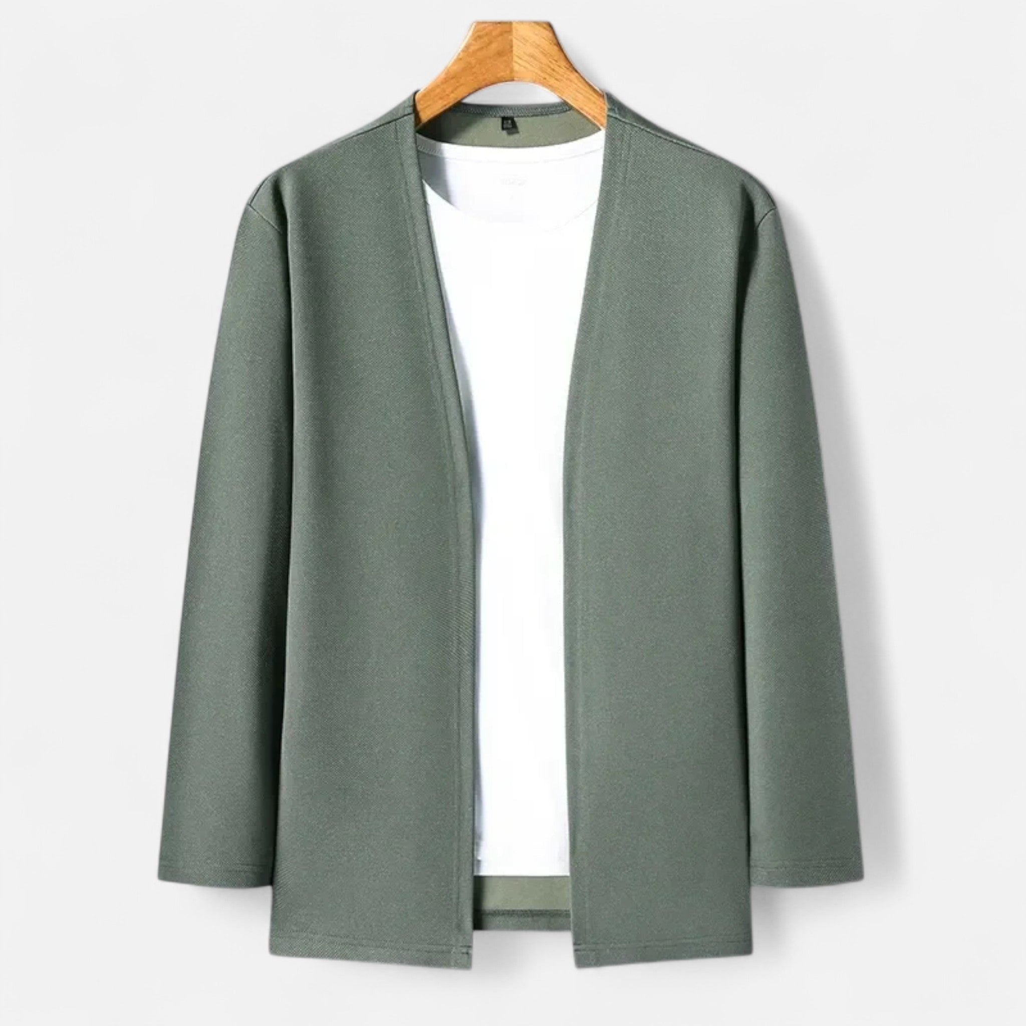 Veloire | Cape-Cardigan Homme – Élégance Raffinée à Manches Longues