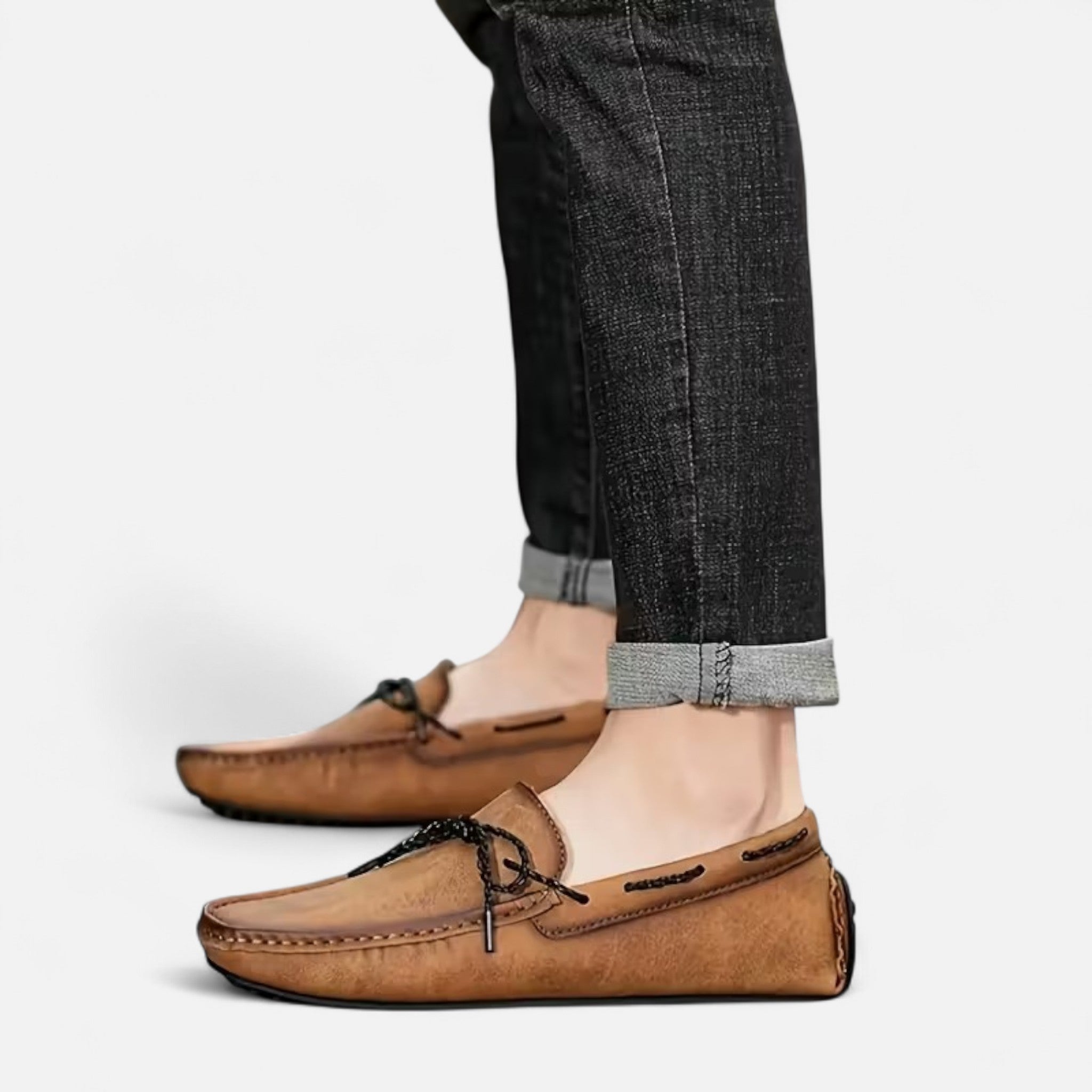 Veloire | Mocassins Homme – Élégance Raffinée avec Nœud
