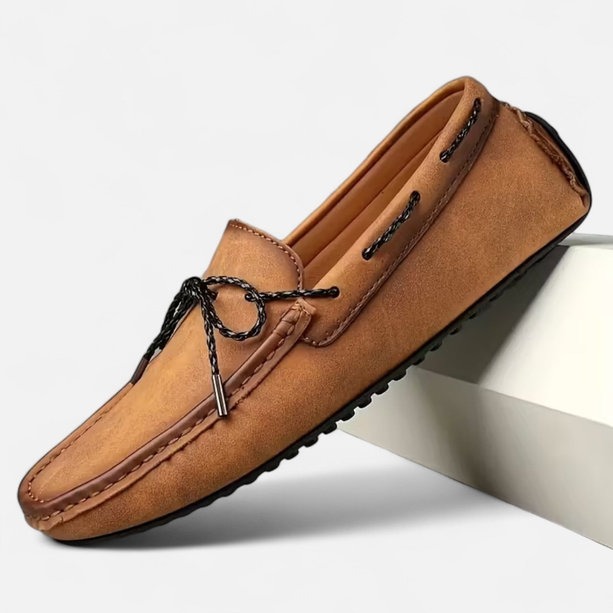 Veloire | Mocassins Homme – Élégance Raffinée avec Nœud