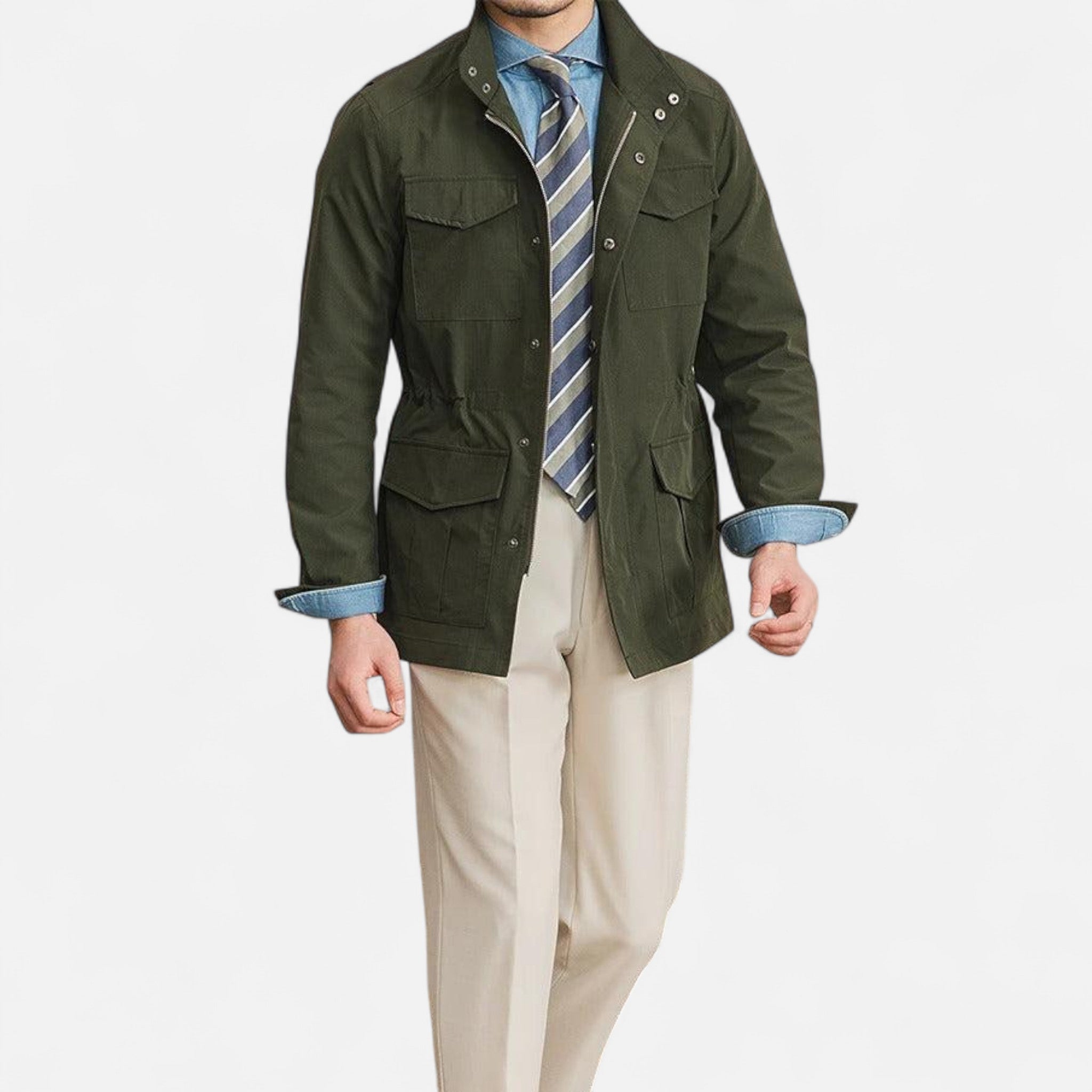 Veloire | Imperméable Homme – Élégance de Chasse Héritage