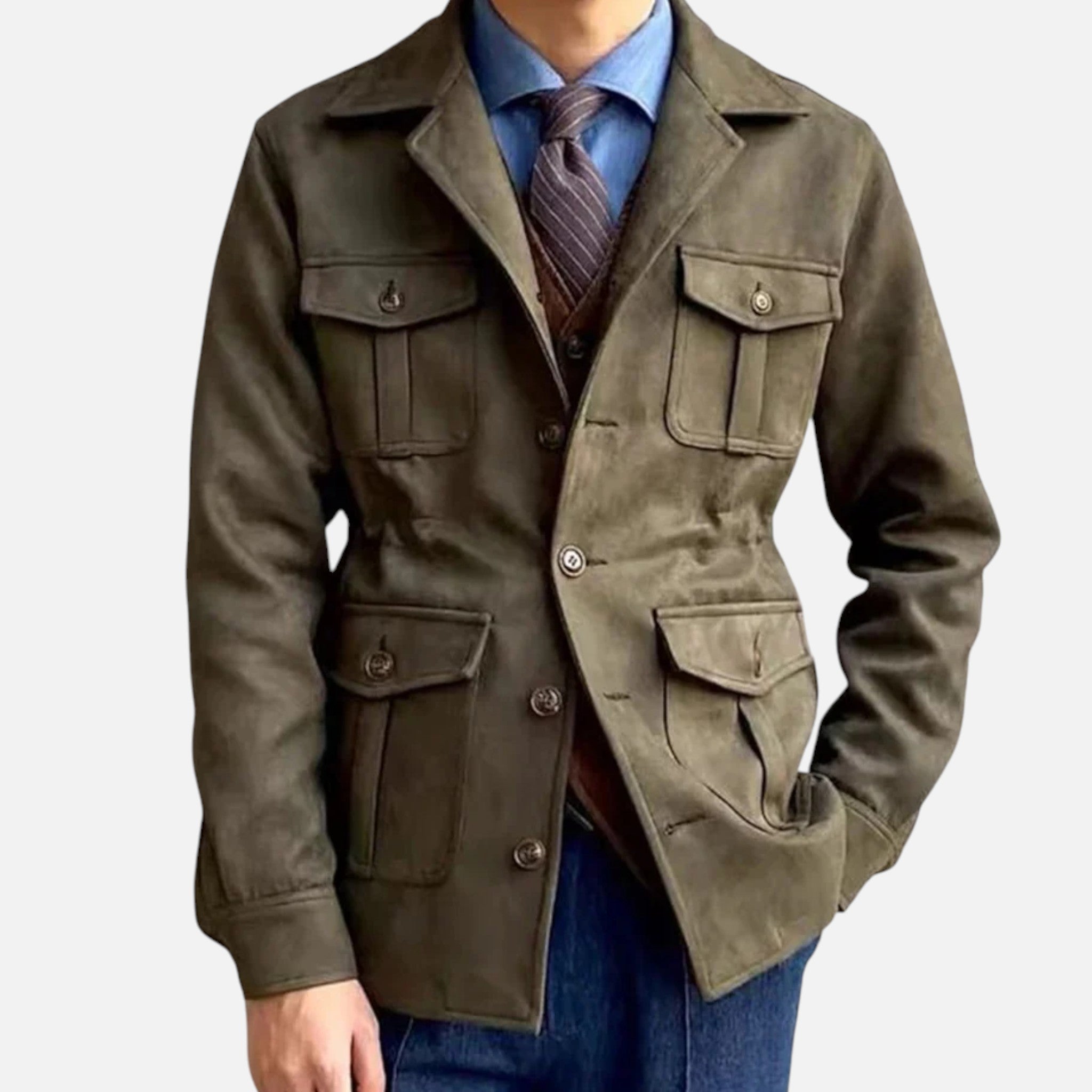 Veloire | Veste de Chasse Homme – Héritage et Élégance Intemporelle